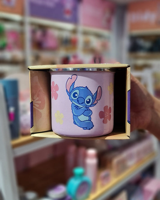 Tazón Metálico Stitch Vibes – 460 ml