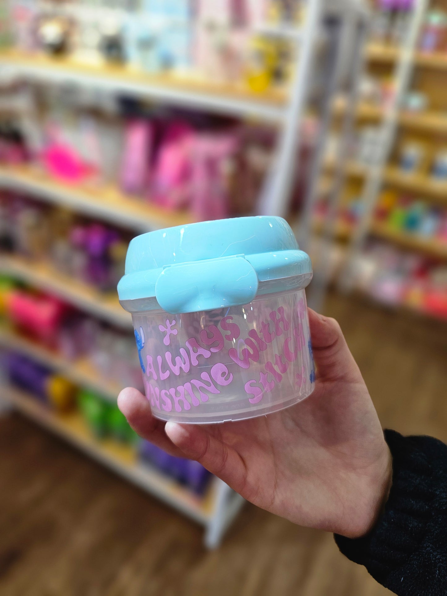Porta Snack 280ml Stitch Vibes
