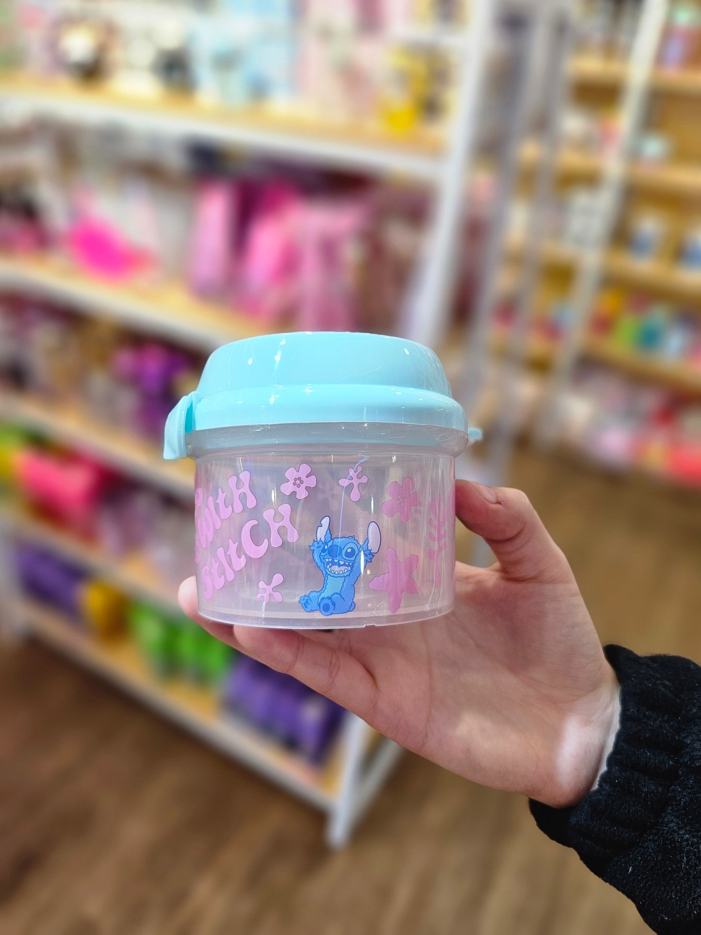 Porta Snack 280ml Stitch Vibes