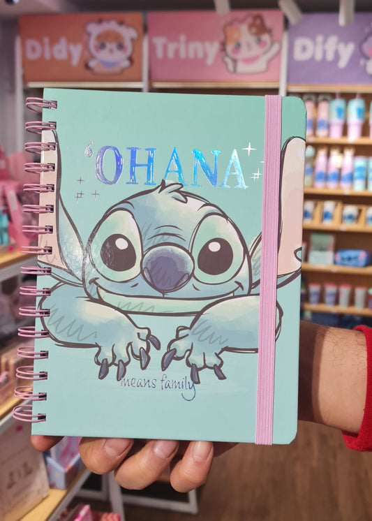 Libreta Espiral Stitch – 90 hojas