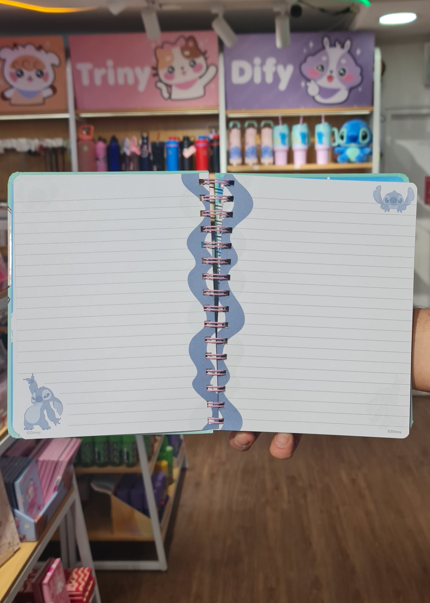 Libreta Espiral Stitch – 90 hojas