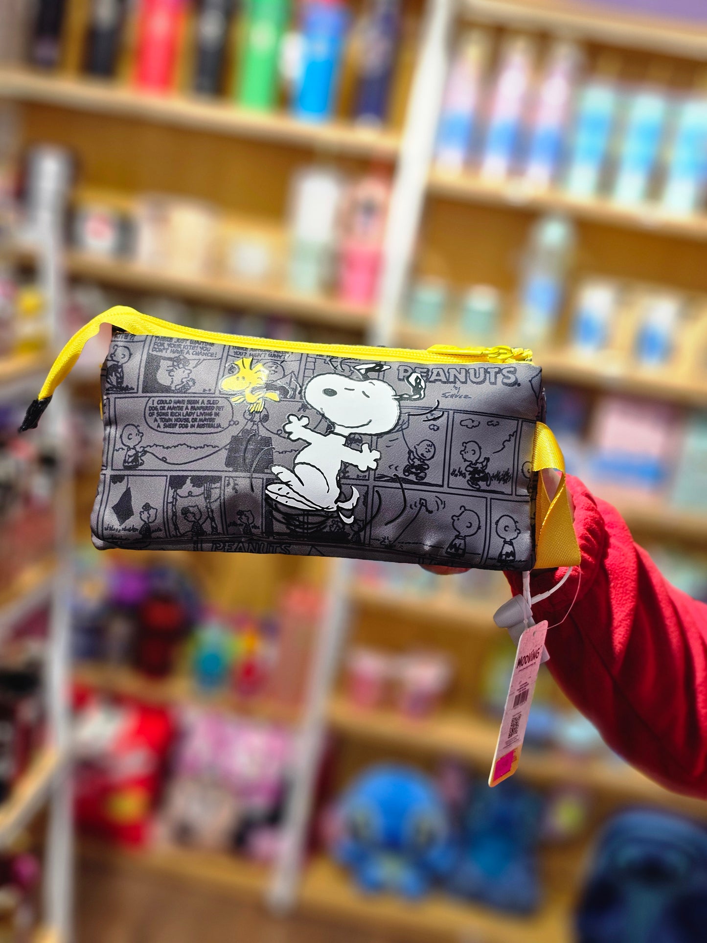 Estuche para Lápices Cuádruple Snoopy
