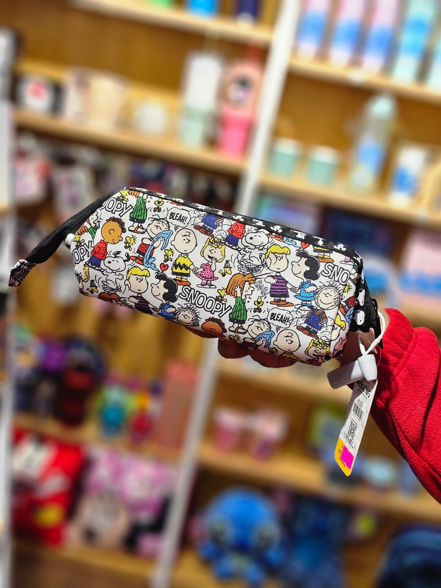 Estuche Rectangular Snoopy Mooving