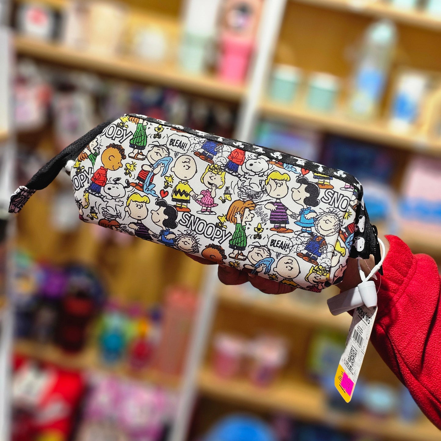 Estuche Rectangular Snoopy Mooving