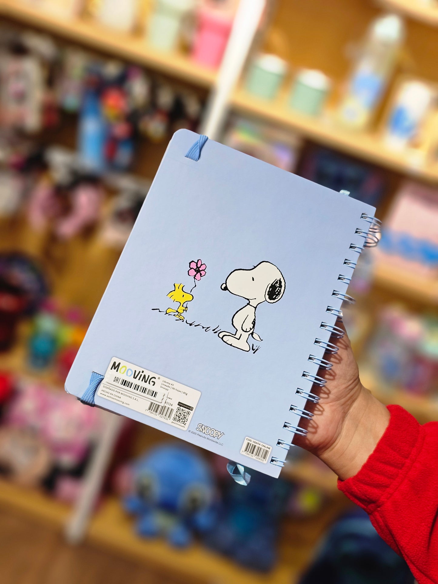 Libreta Snoopy A5 Mooving Nº2