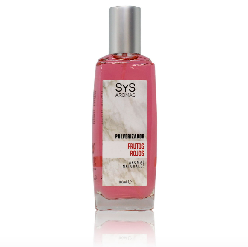 Ambientador Pulverizador Mármol SyS Frutos Rojos 100ml