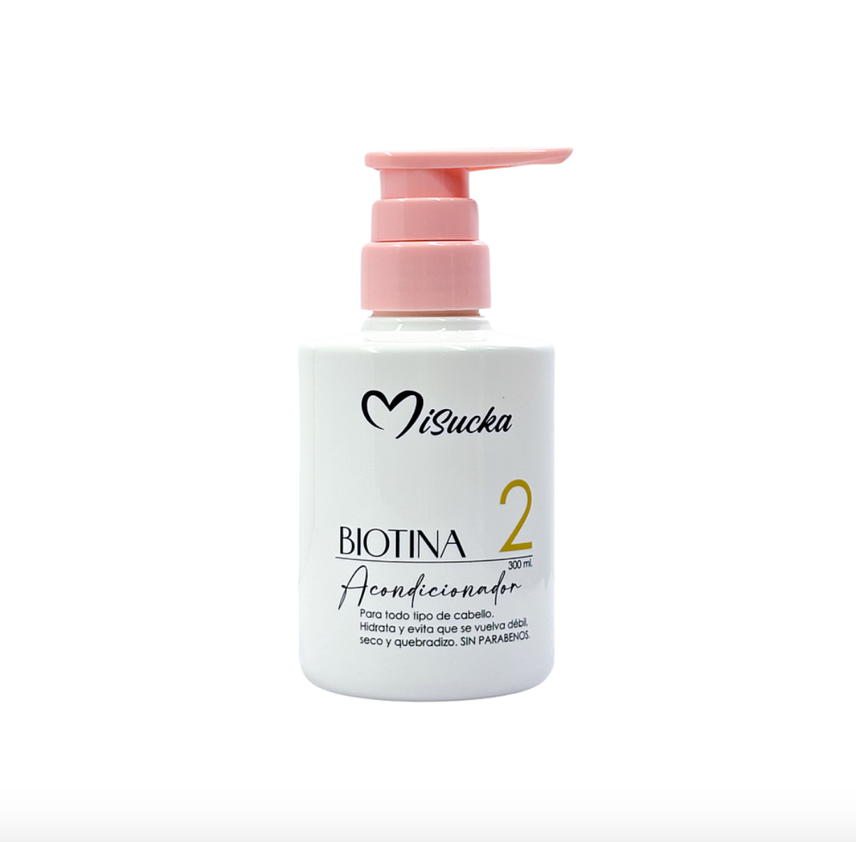 Acondicionador con Biotina – MISUCKA (300ml) Crecimiento, Fuerza y Vitalidad