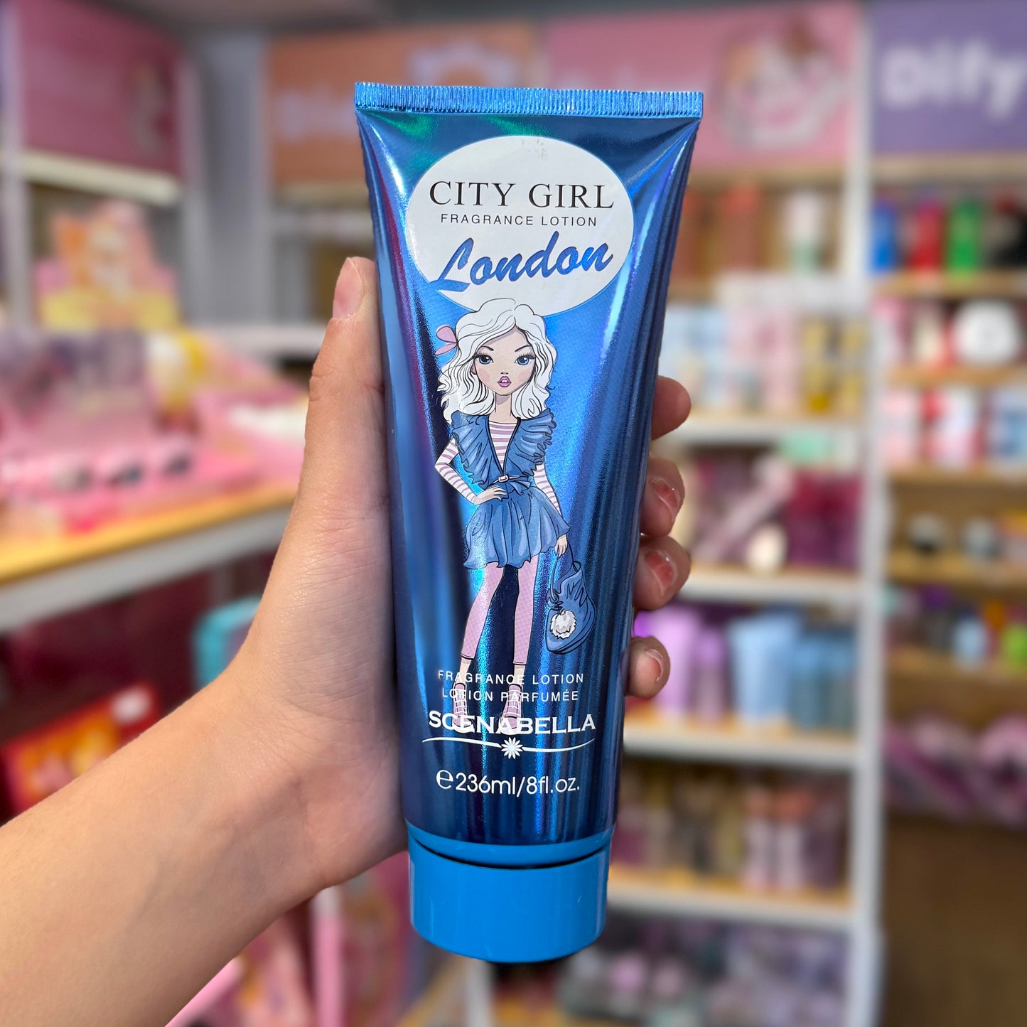 Crema de Manos y Cuerpo Perfumada City Girl London