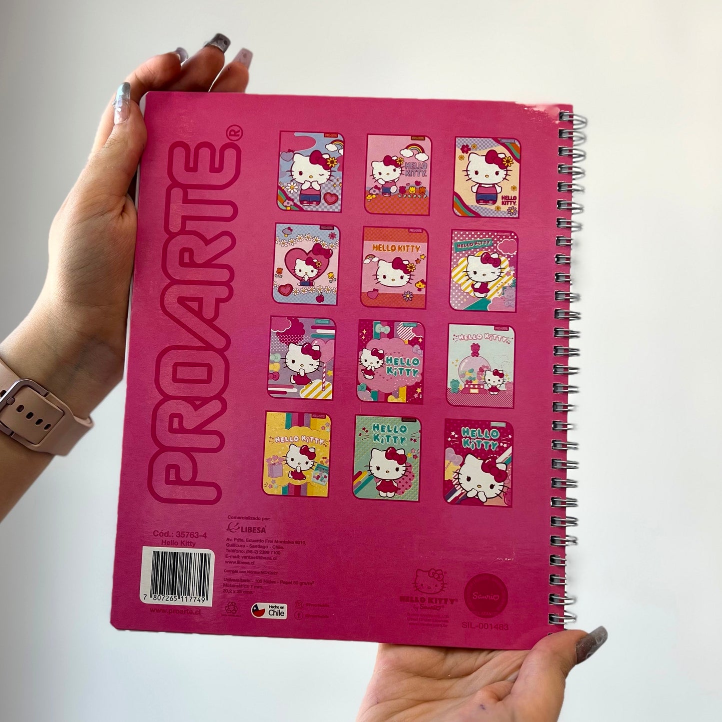 Cuaderno Hello Kitty