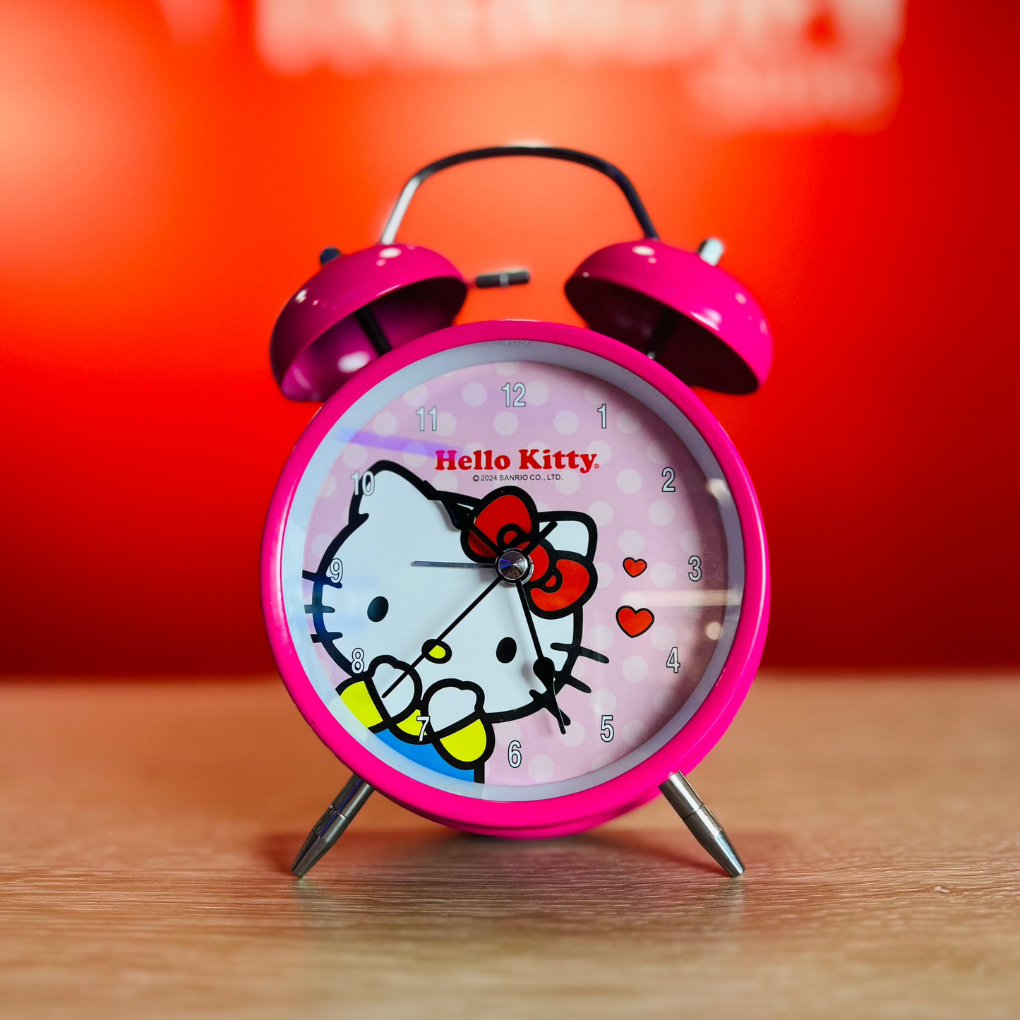 Reloj Despertador Hello Kitty