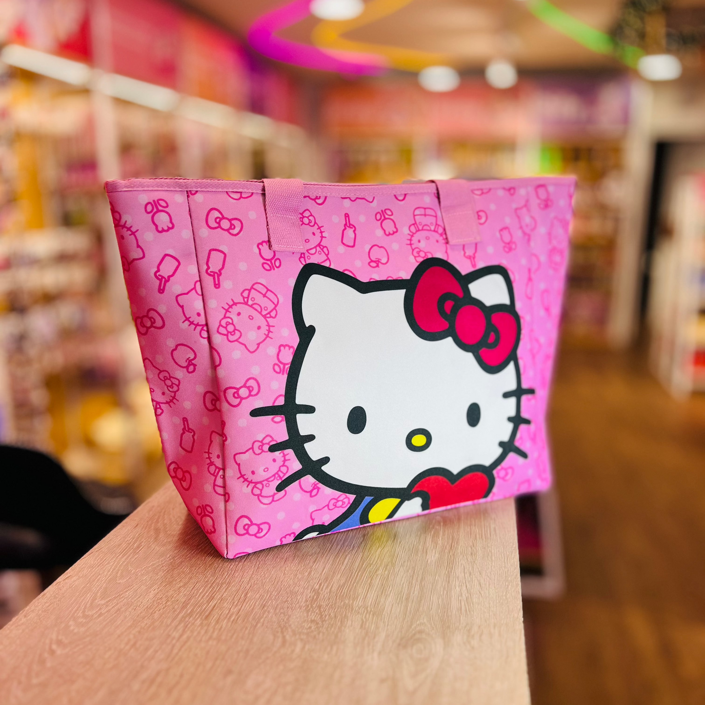Bolso Hello Kitty Grande con Bolsillos externos