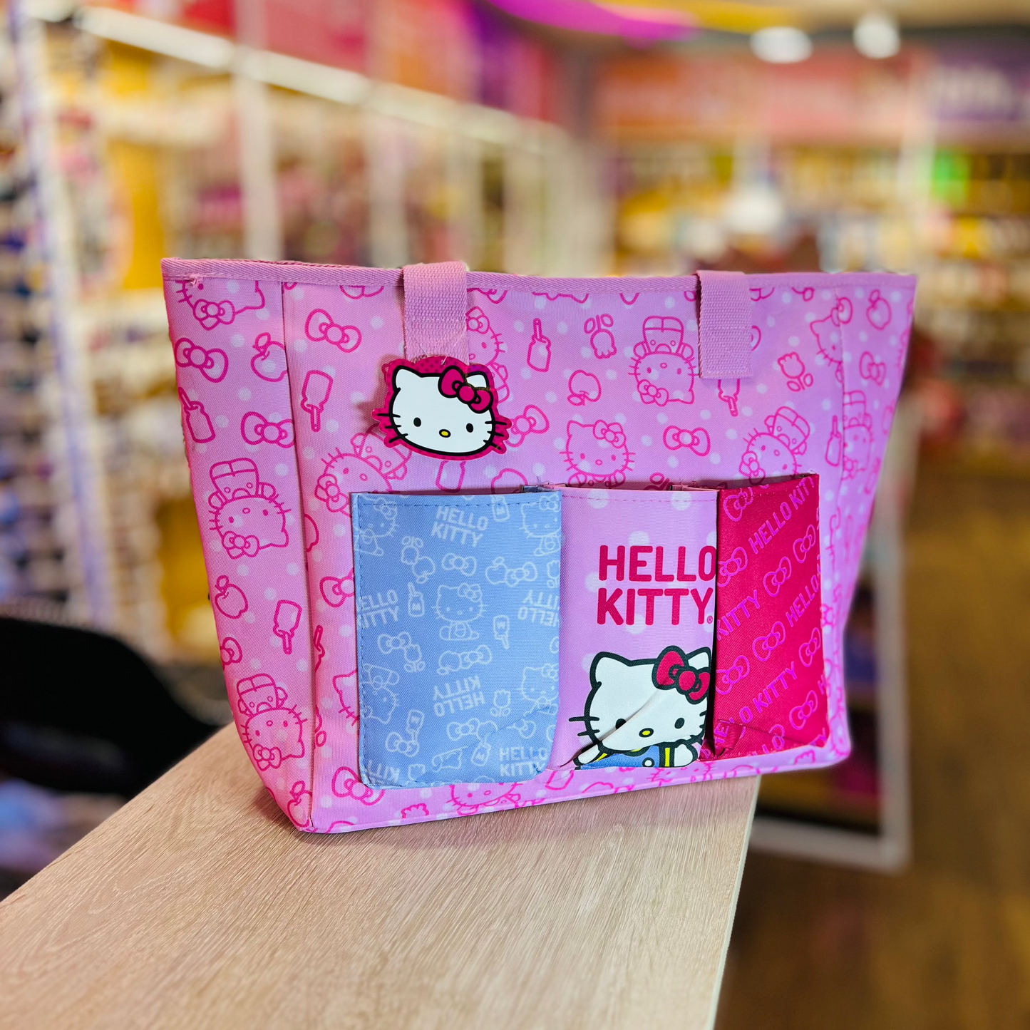 Bolso Hello Kitty Grande con Bolsillos externos