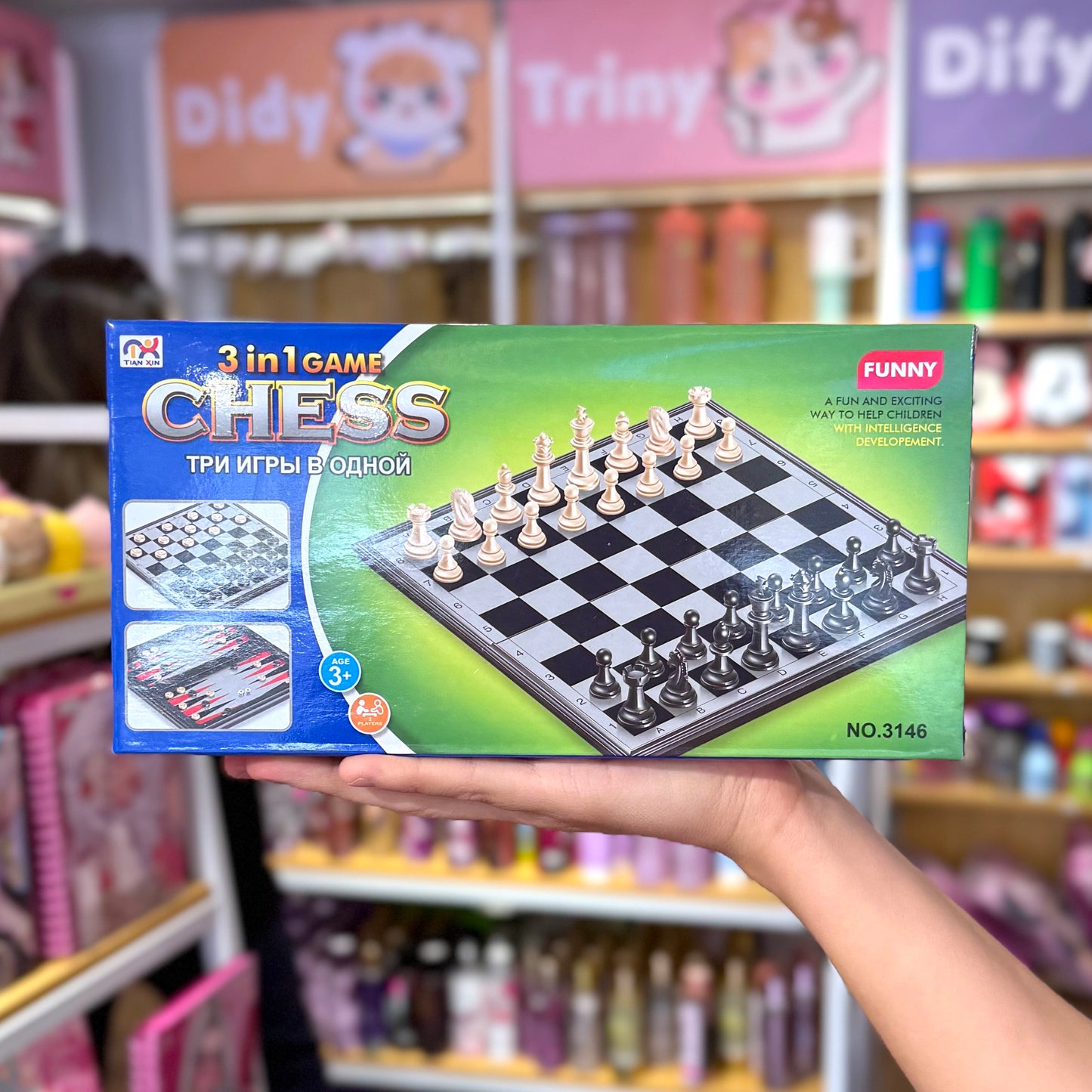 Juego de Mesa 3 en 1