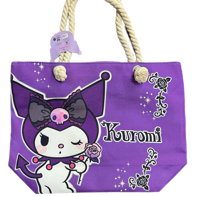 Bolso Playa Tote Kuromi
