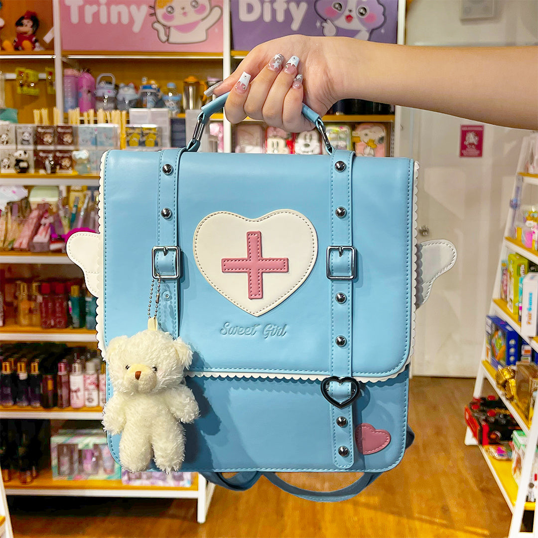Mochila Enfermera Kawaii Celeste