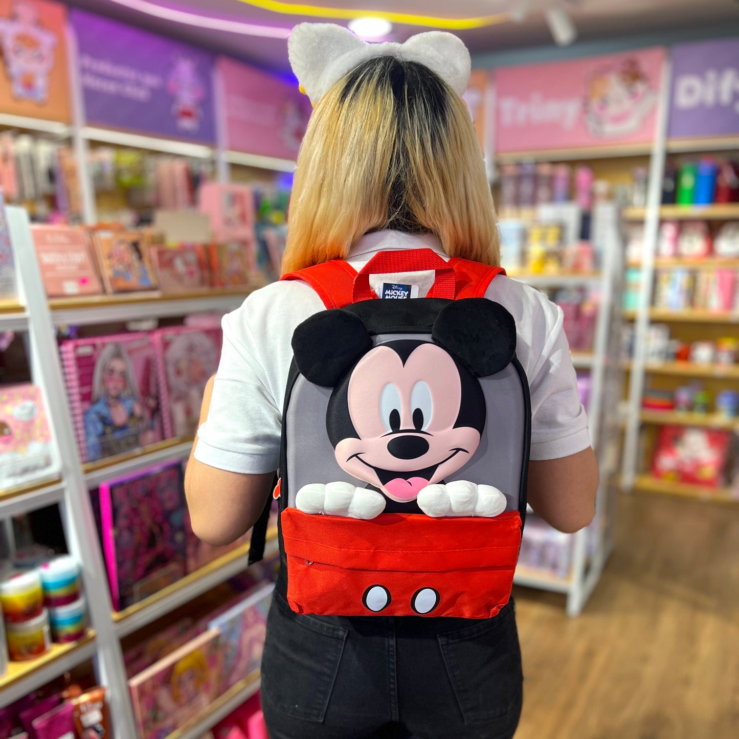 Mochila Mickey Mouse 3D