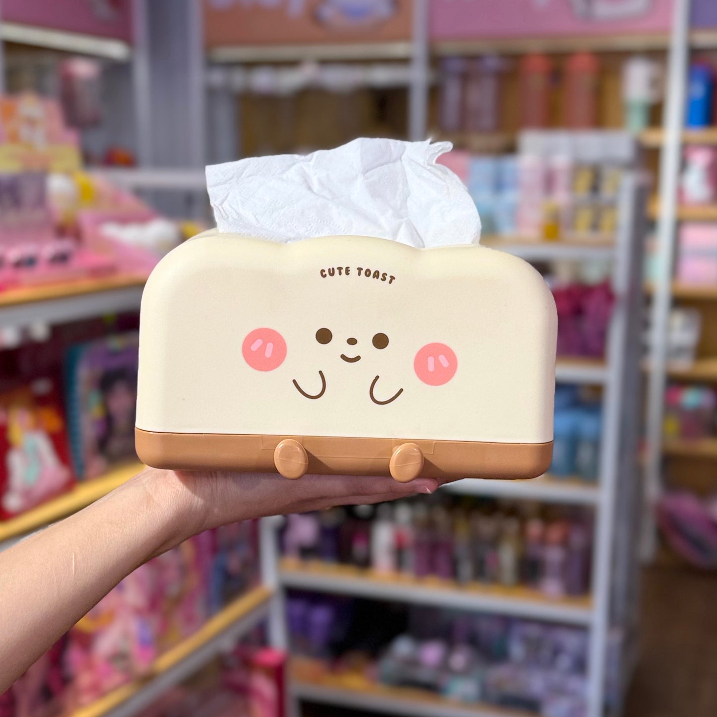 Porta Pañuelos Kawaii Pan