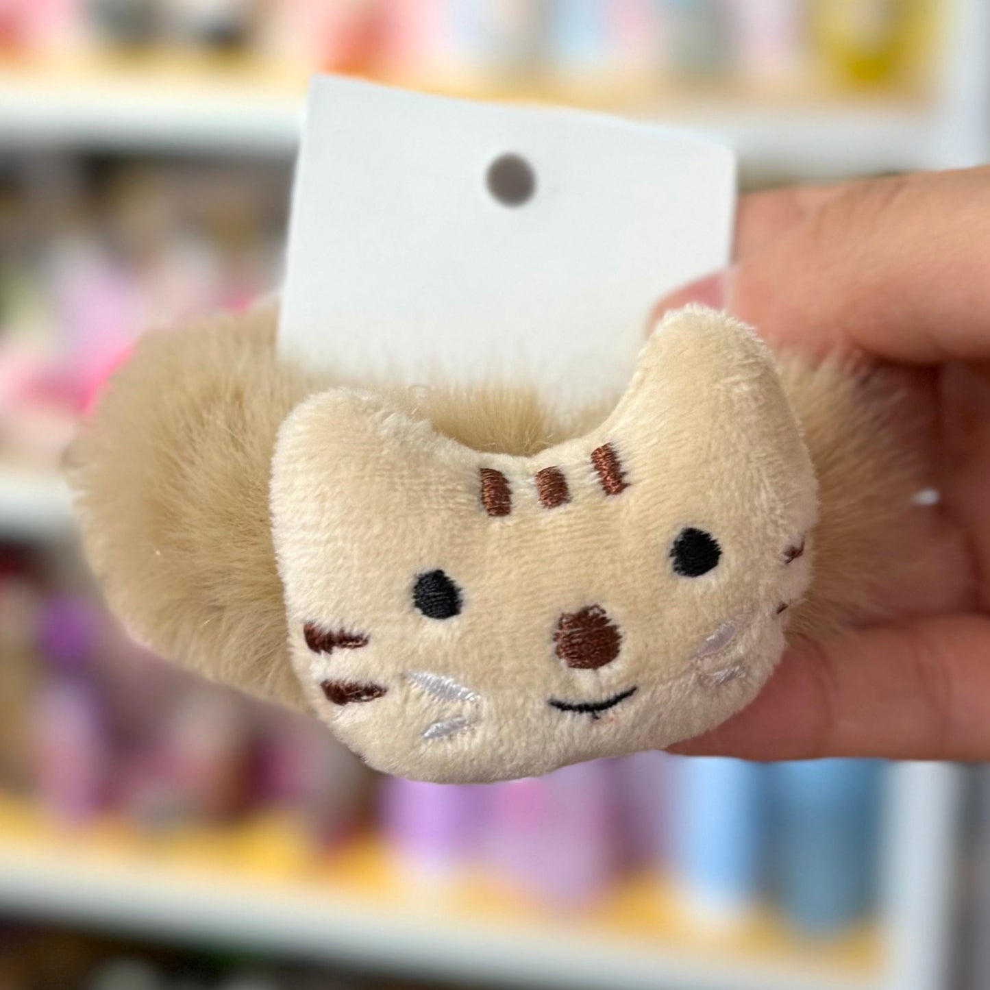 Scrunchie Gatito Café
