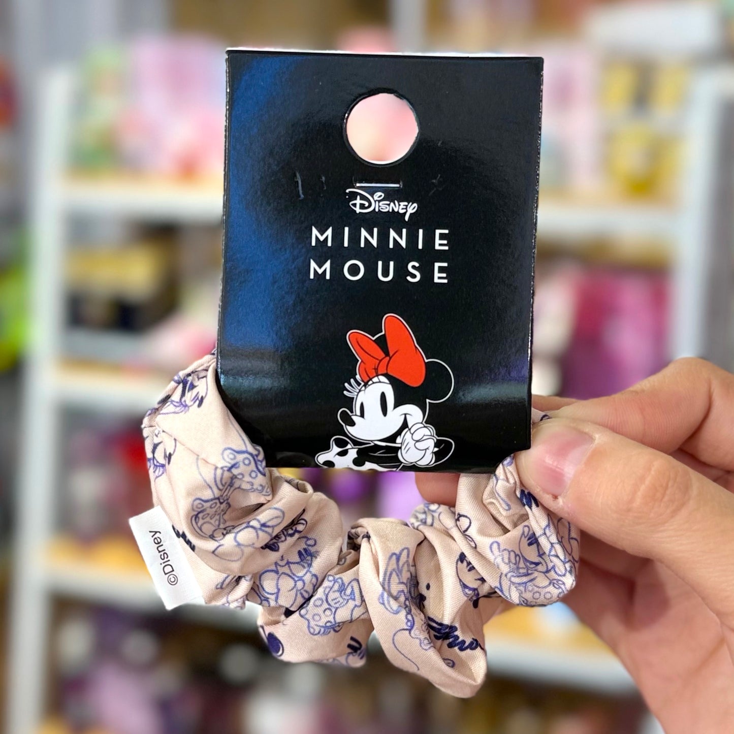 Scrunchie Minnie Mouse Disney