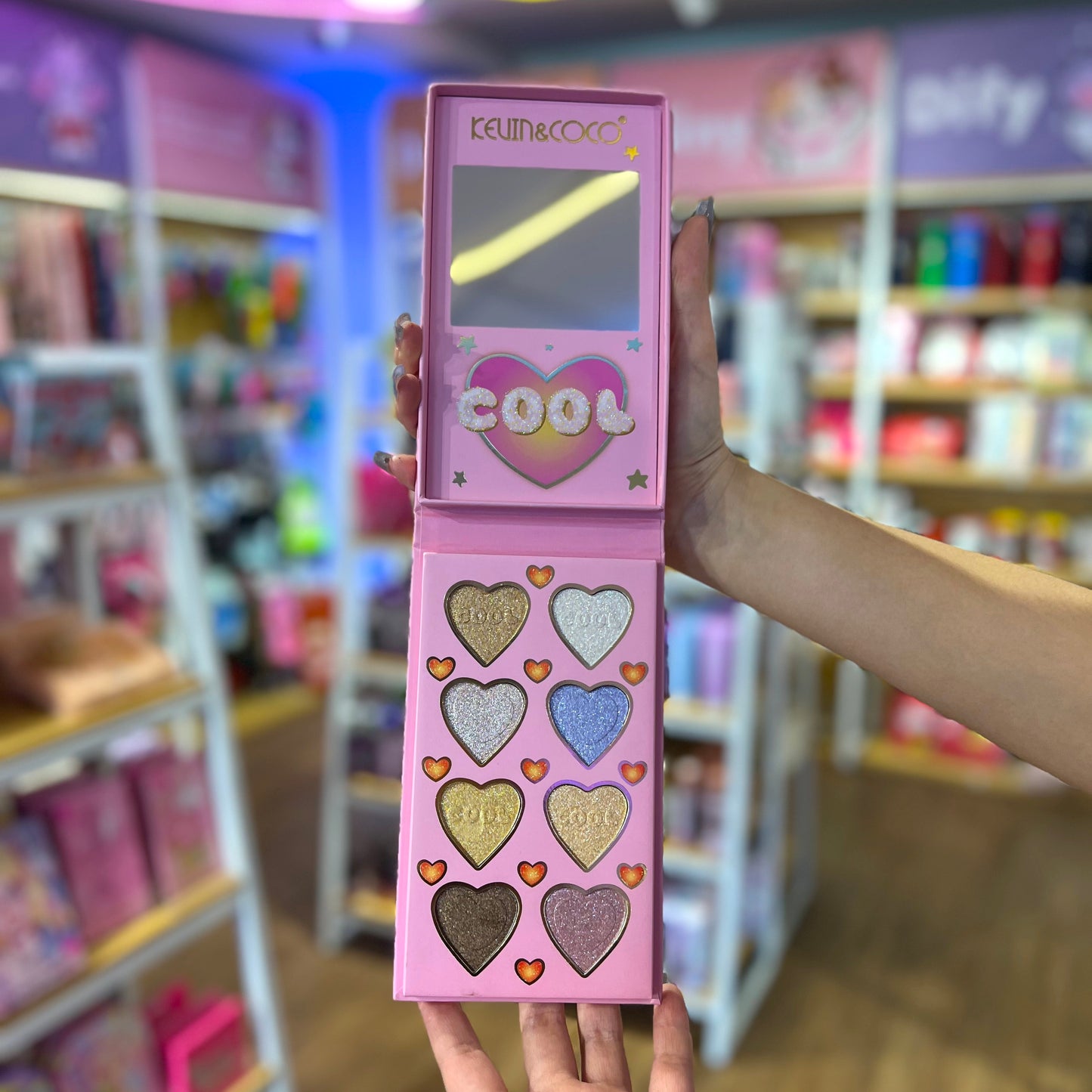 Paleta de Sombras Kevin & Coco "Candy" - 8 Colores