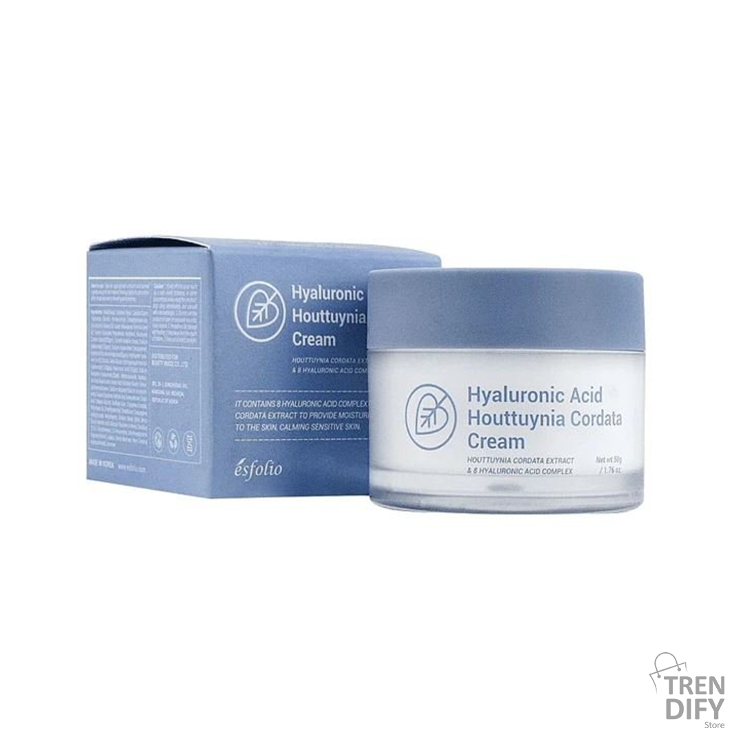 Crema de Ácido Hialurónico y Houttuynia Cordata