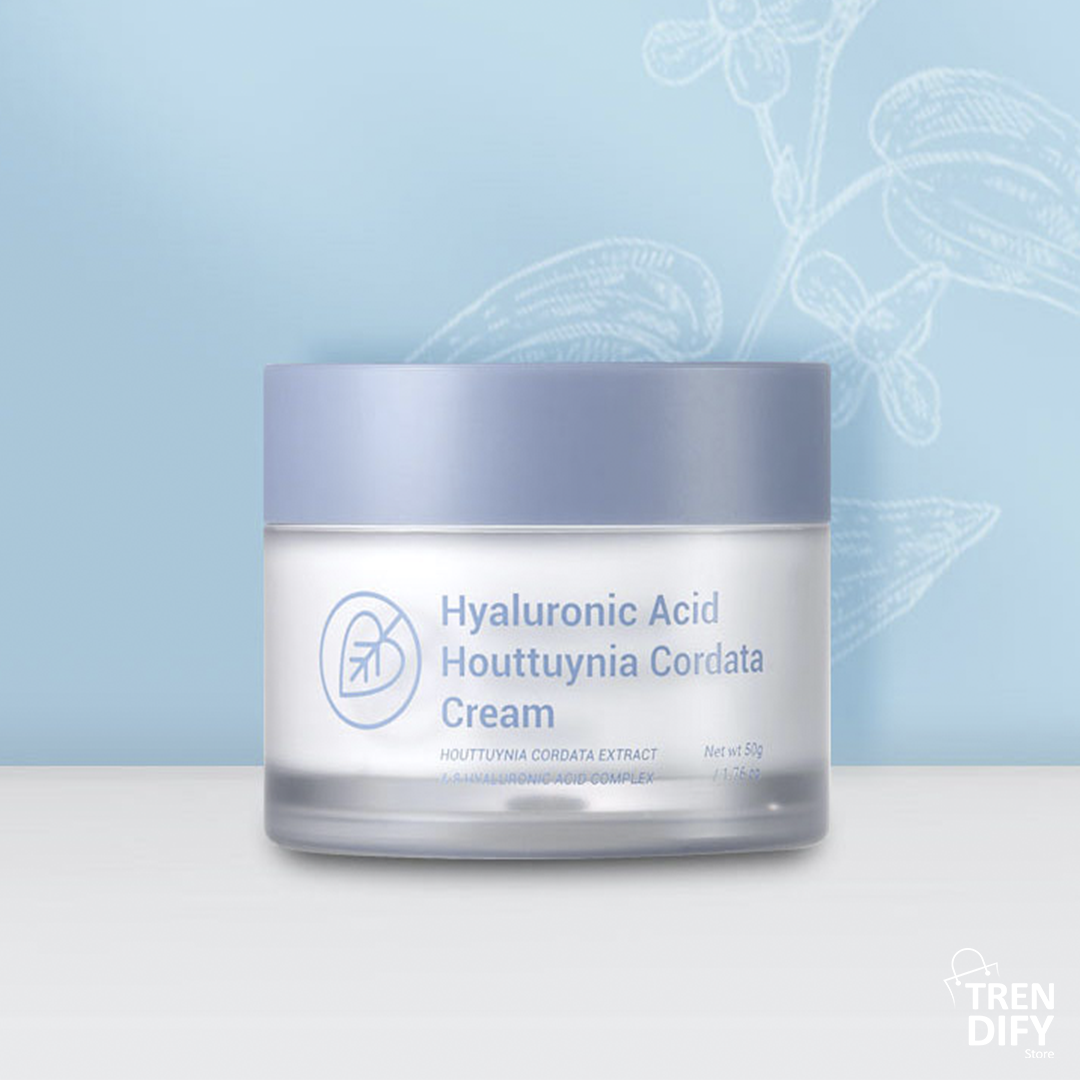 Crema de Ácido Hialurónico y Houttuynia Cordata