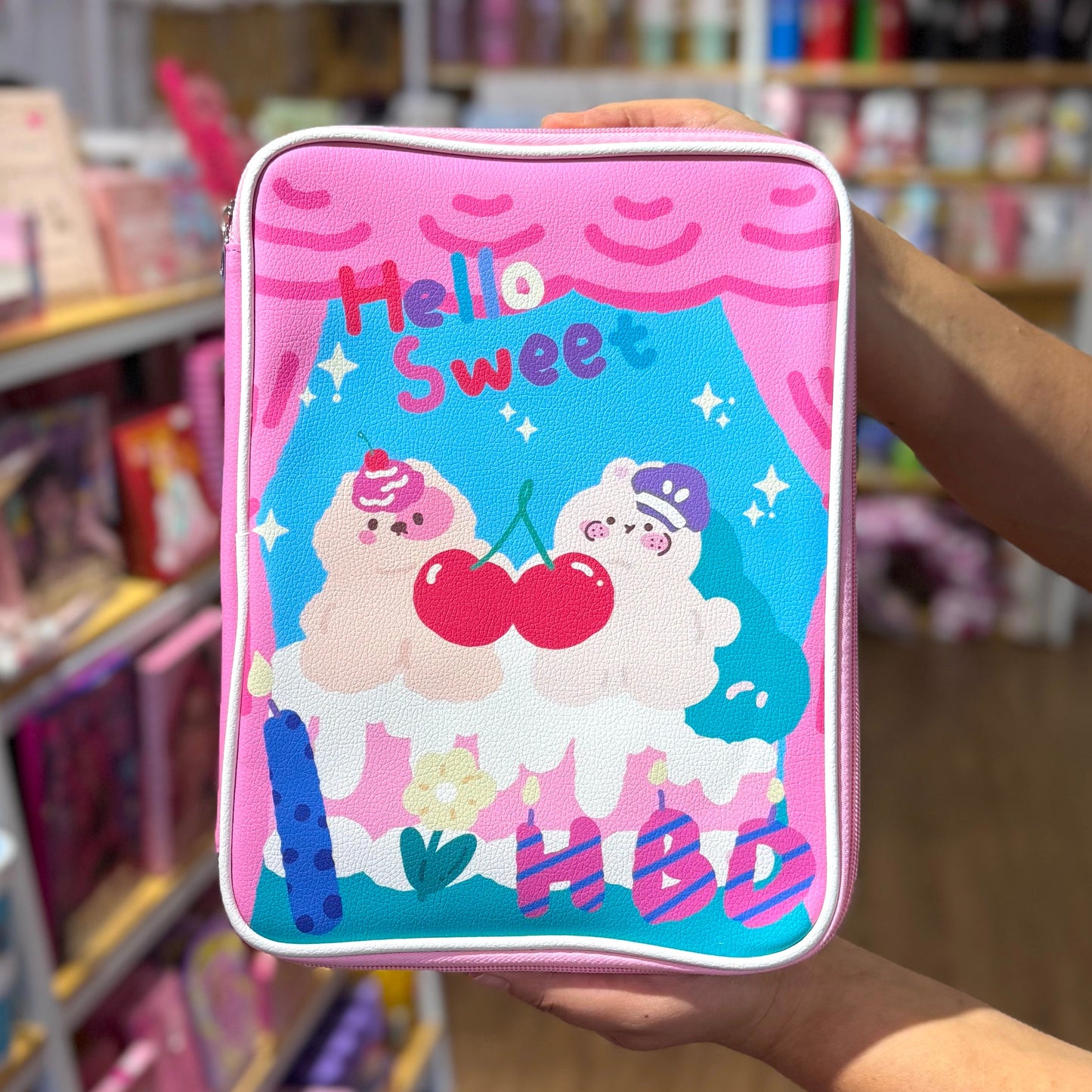 Funda Para Tablet Rosa "Hello Sweet"
