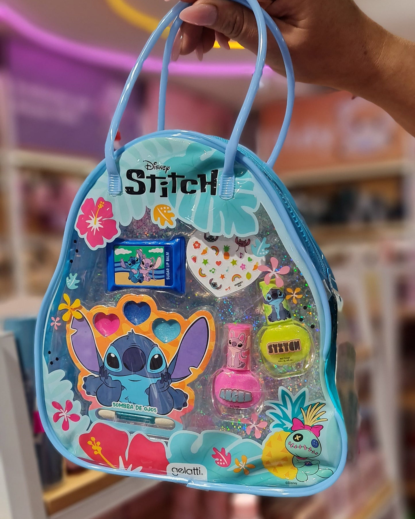 Set Cartera Maquillaje Gelatti Stitch