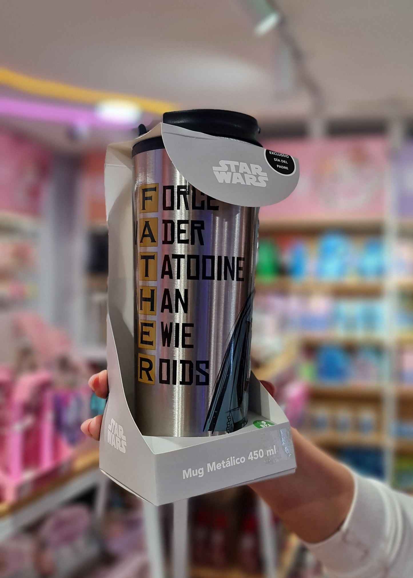 Mug metálico Star Wars 450ml