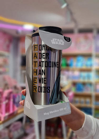 Mug metálico Star Wars 450ml
