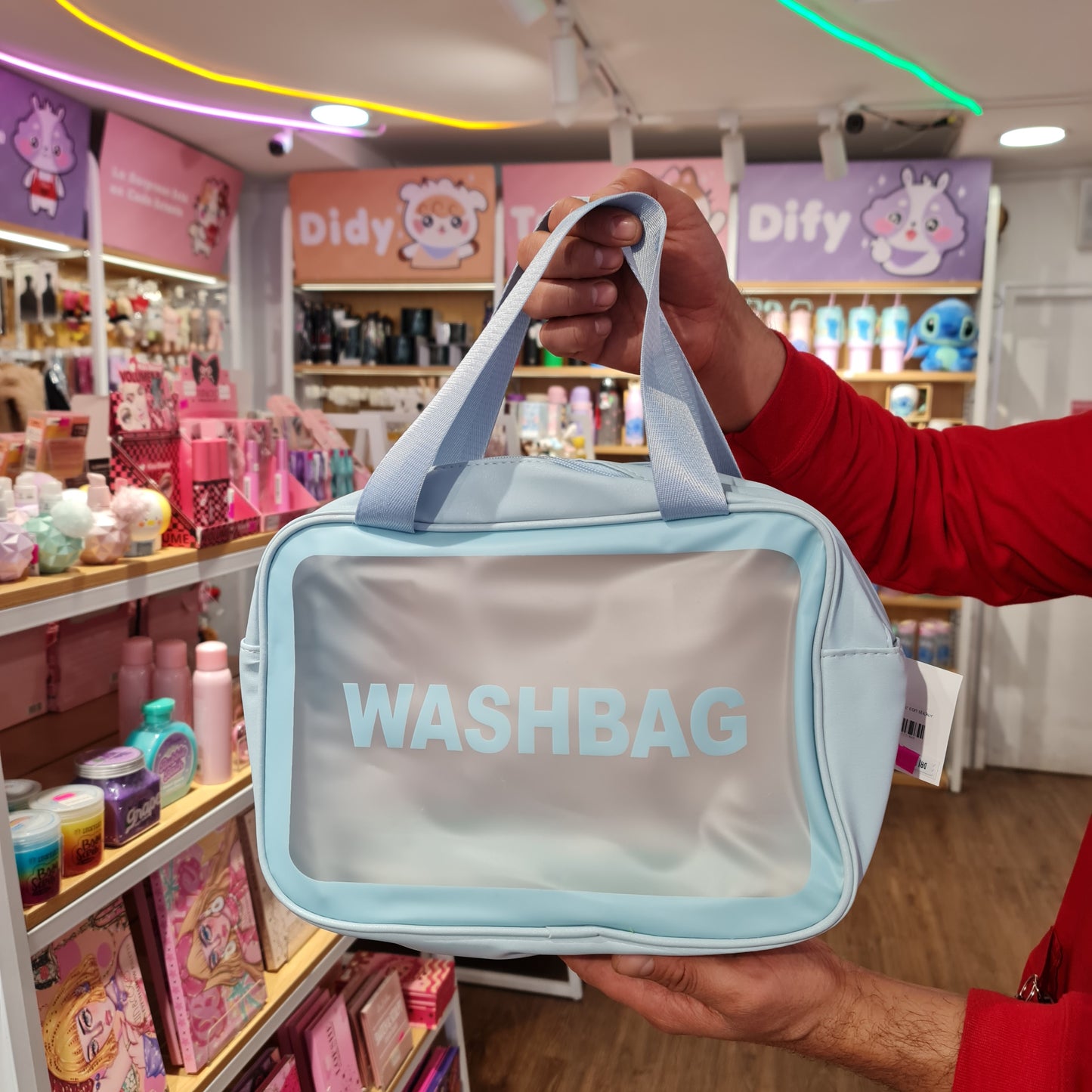 Bolso de viaje con sticker