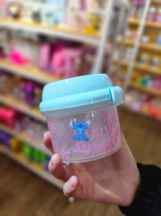 Porta Snack 280ml Stitch Vibes