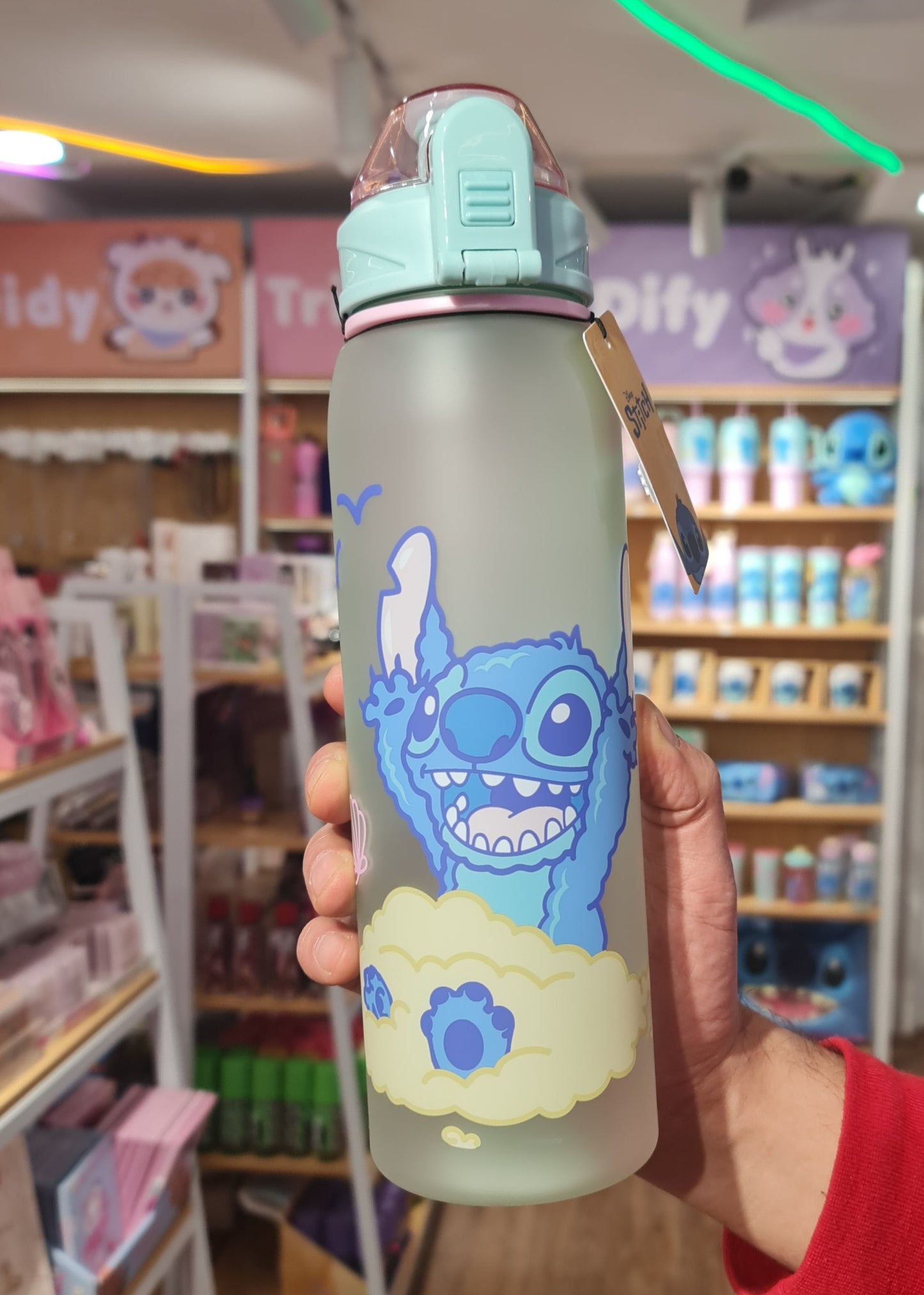 Botella Deportiva Stitch Vibes – 1 litro