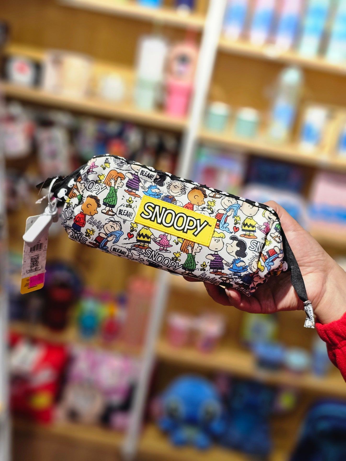 Estuche Rectangular Snoopy Mooving