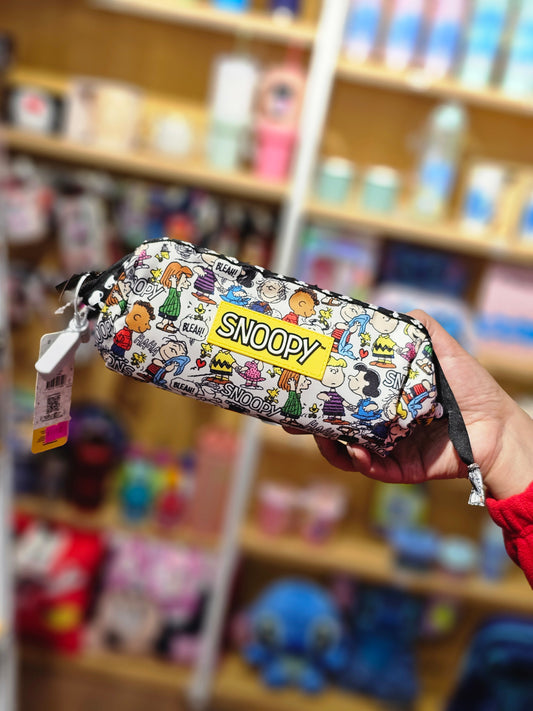 Estuche Rectangular Snoopy Mooving
