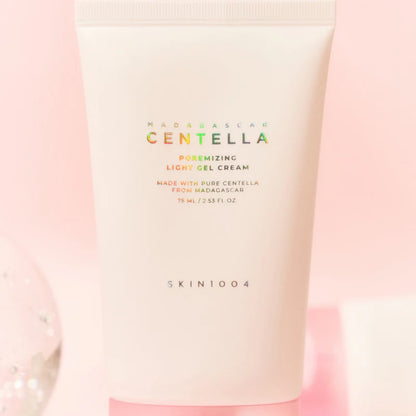 centella poremizing light gel cream skin1004 madagascar