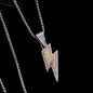 Collar Rayo Bicolor con Cristales