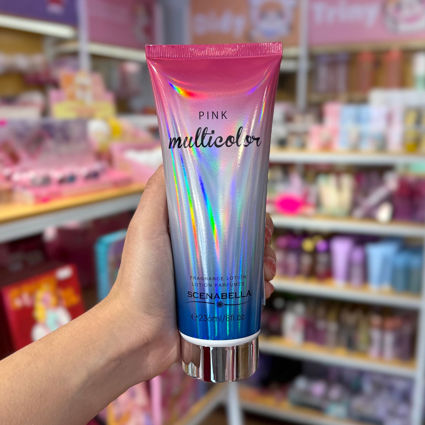 Crema de Manos y Cuerpo Perfumada Pink Multicolor