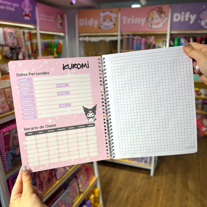 Cuaderno Kuromi