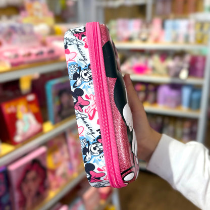 Estuche Minnie con Brillo