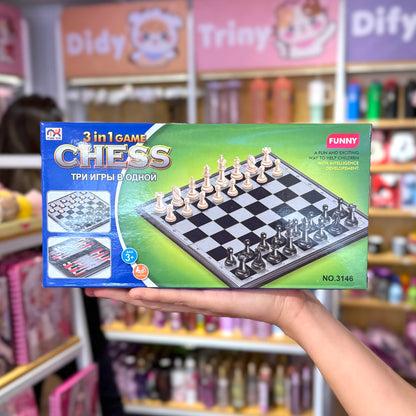 Juego de Mesa 3 en 1