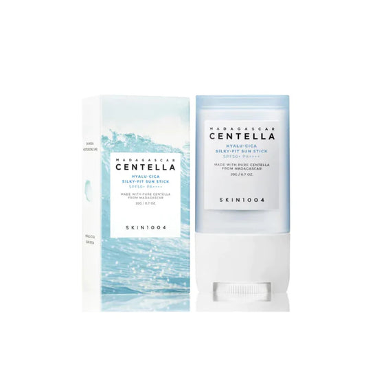 centella hyalu cica silky fit sun stick skin1004 madagascar