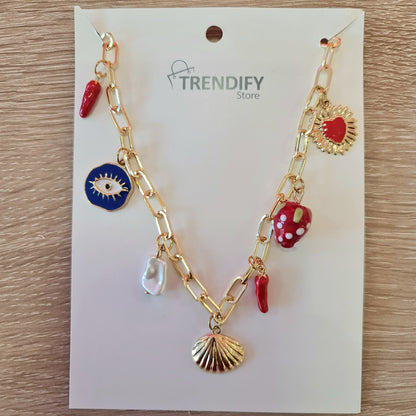 Collar con multidije ají