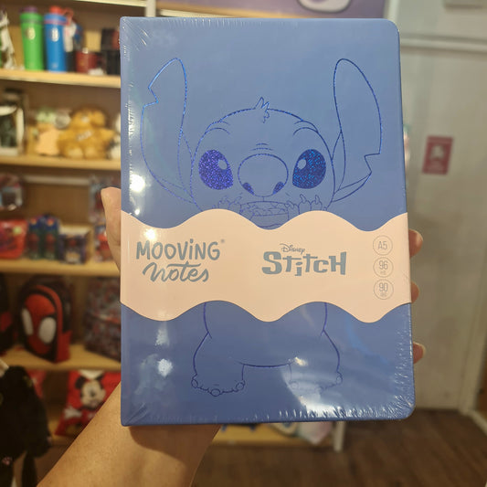 Mooving Note A5 Stitch Azul
