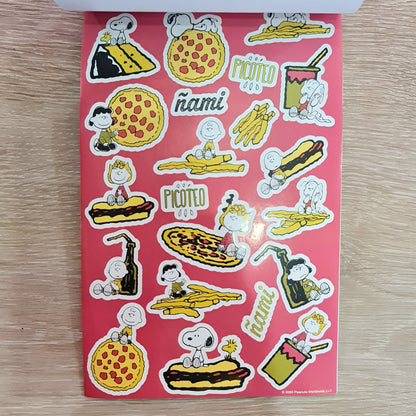 Block de stickers Snoopy
