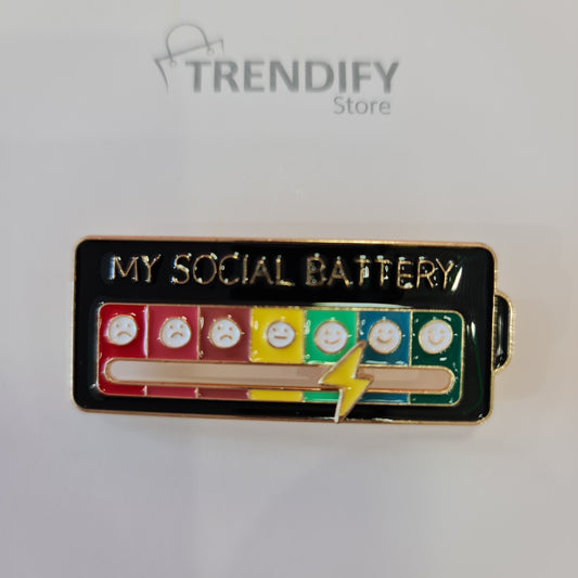 Pin My Social Battery