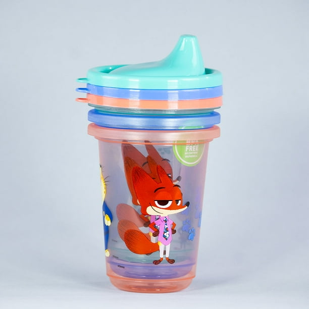 Set 3 Vasos Reusables Zootopia