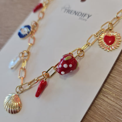 Collar con multidije ají