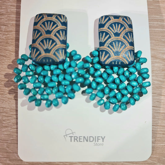 Aros de madera hechos a mano