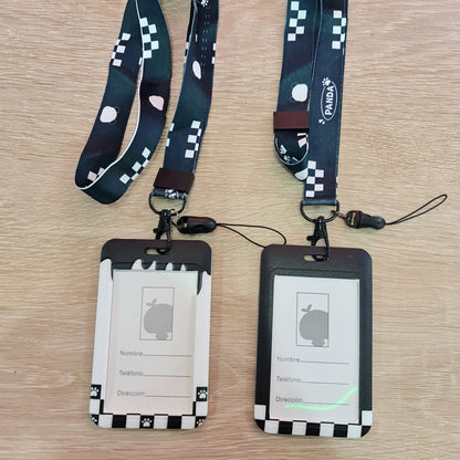Lanyard con Porta credencial Panda
